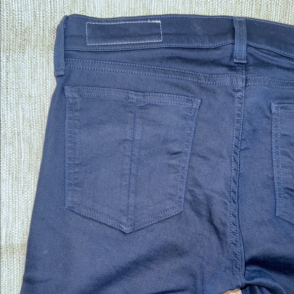 Rag & Bone Deep Blue Trousers with Zipper Detail - Picture 7 of 16